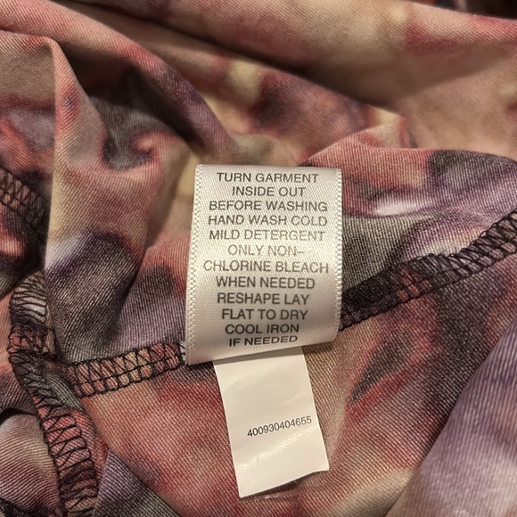 Simply Vera Vera Wang Tie Front Long Sleeve Blouse - Picture 4 of 4